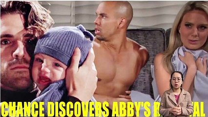 The Young And The Restless Spoilers Chance's outrage at being betrayed by Abby