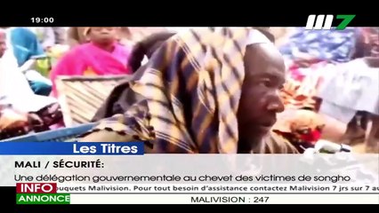 JT BAMBARA 19H00 DU 12 DECEMBRE 2021