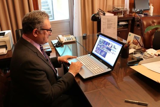 Pakistan'ın Ankara Büyükelçisi Gazi, AA'nın Yılın Fotoğrafları oylamasına katıldı