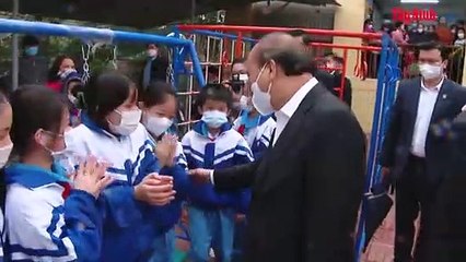 Chủ tịch nước thăm mô hình nhà văn hóa cộng đồng tại Hà Tĩnh