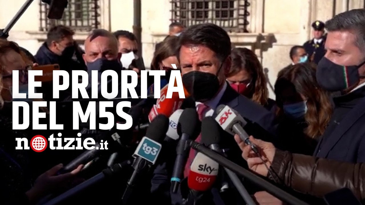 Reddito di cittadinanza, tasse e bollette: Conte dopo l'incontro con Draghi "Ecco nostre priorità"
