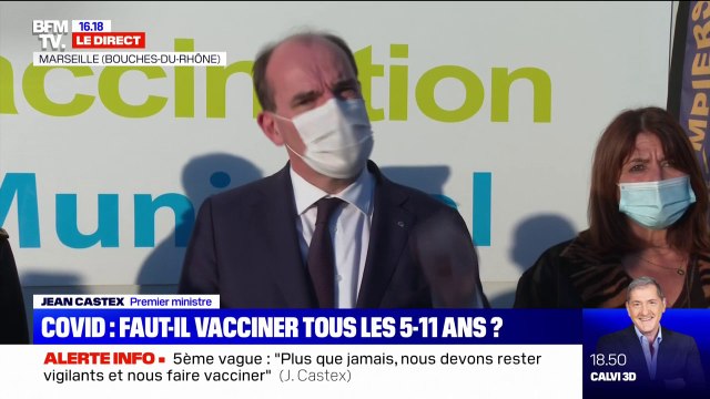 Troisième dose: Jean Castex annonce 600, 700 000 vaccinations par jour, ce qui nous place en tête des pays européens
