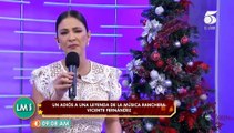 Kritza Pérez rinde homenaje a Vicente Fernández cantando 