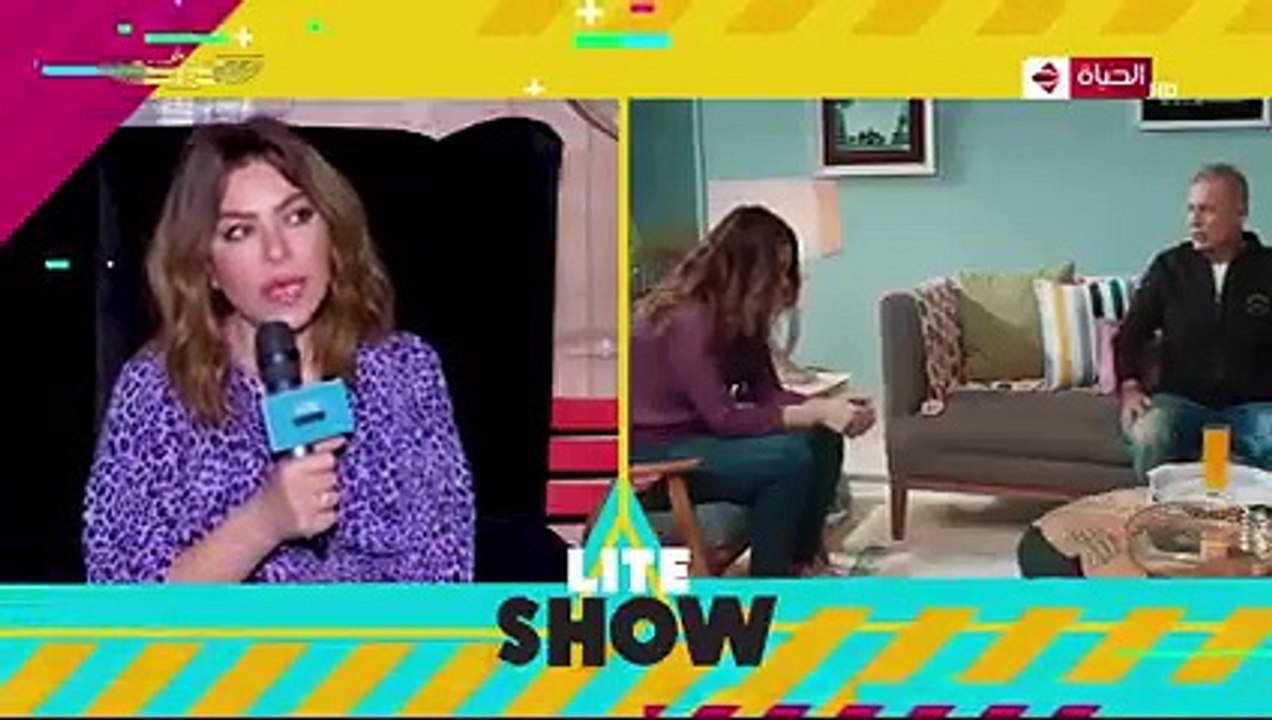 ألفت عمر لبرنامج "لايت شو"- الممثل الشاطر يقدم أى دور