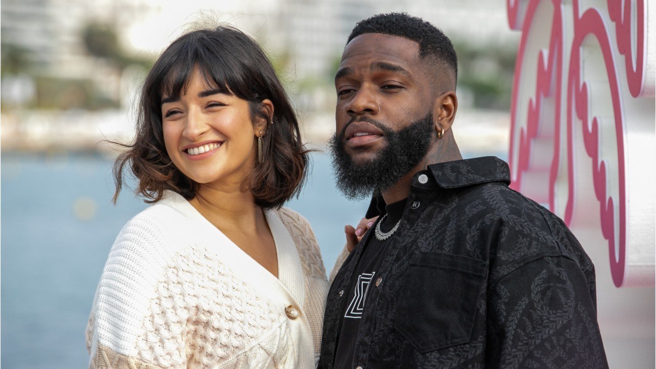 VOICI : Christmas Flow : qui est Shirine Boutella, celle qui donne la réplique à Tayc dans la série de Noël pour Netflix ?