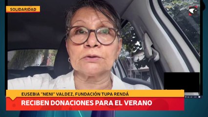 Reciben donaciones para el verano