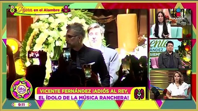 ¡Así fue el último adiós al rey Vicente Fernández!