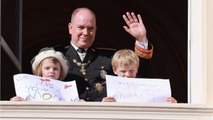 VOICI - Charlène de Monaco absente pour la fête nationale : Jacques et Gabriella lui adressent d'adorables messages depuis le balcon du Palais