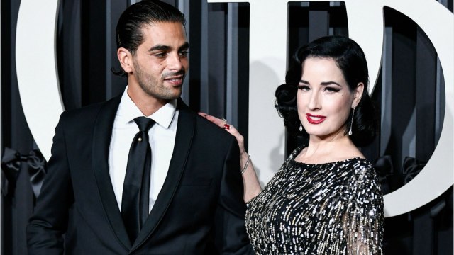 VOICI : Danse avec les stars : Christophe Licata partage une bonne nouvelle à propos de Dita von Teese