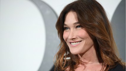 VOICI : Carla Bruni rend hommage à Johnny Hallyday et s’adresse à toute sa famille : seul David Hallyday répond