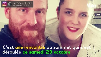 VOICI : Jérôme et Lucile parents : l'émouvante rencontre de leur bébé Capucine avec son parrain Mathieu