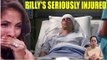 The Young And The Restless Spoilers Billy was seriously injured by the attack of the stranger
