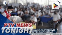 Former rebels in Agusan del Norte received assistance through the government's E-Clip program