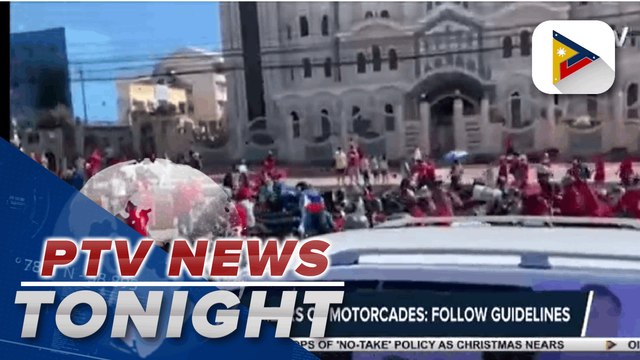 MMDA to organizers of motorcades: Follow guidelines