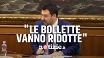 Bollette, Salvini: 