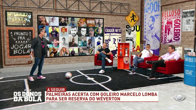 O Palmeiras está praticamente certo com o goleiro Marcelo Lomba, que chega para ser reserva de Wéverton. Jaílson não renovou... Muda muita coisa?#OsDonosdaBola #Jaílson #MarceloLomba #Palmeiras