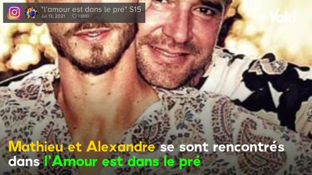 VOICI : Mathieu et Alexandre (L’amour est dans le pré) bientôt parents ? Le couple annonce une grande nouvelle