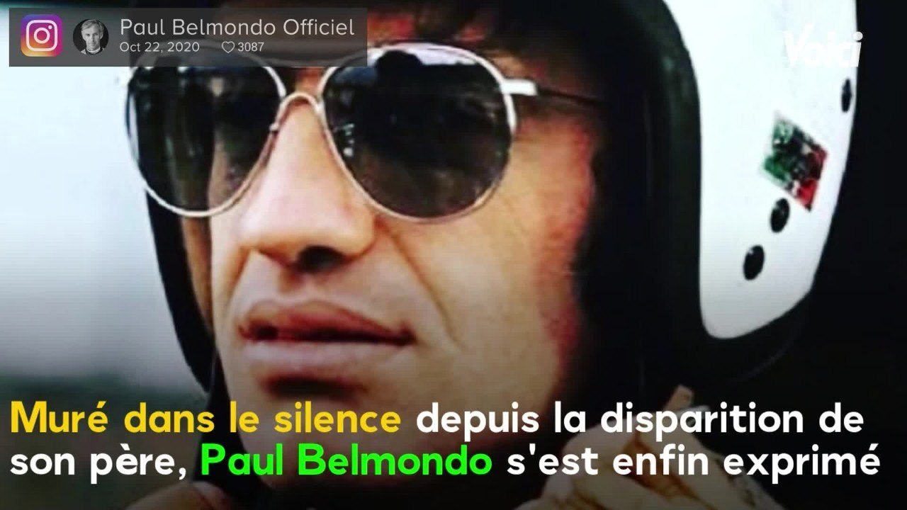 VOICI : Jean-Paul Belmondo : son fils Paul sort du silence et adresse un beau message à ses fans