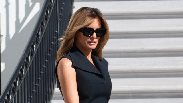 VOICI - Melania Trump remplacée par une doublure ? Sa dernière apparition interpelle les internautes
