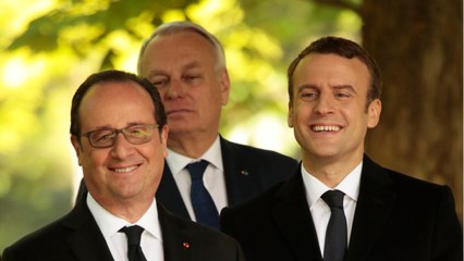 VOICI : Emmanuel Macron pas correct ? Voilà comment il a annoncé sa démission à François Hollande