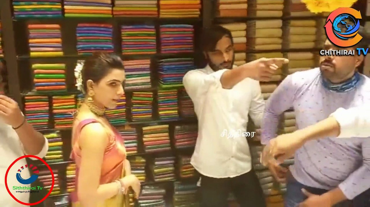 #chithiraitv #Samantha | ஆந்திராவில் நடிகை சமந்தாவை காண குவிந்த ரசிகர்களால் தள்ளு முள்ளு |