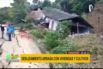 Amazonas: tierra se hunde en provincia de Bagua y preocupa a pobladores