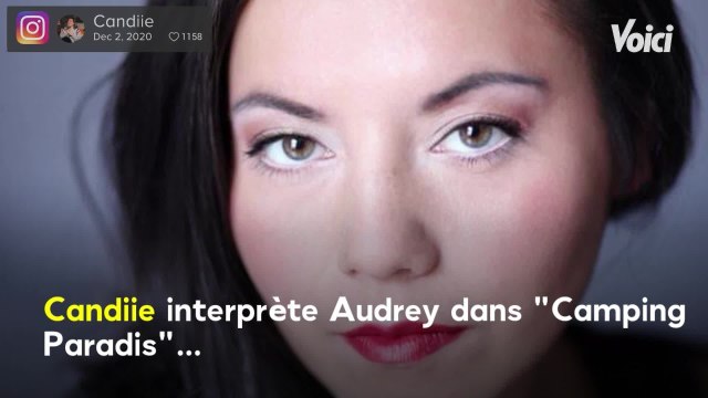 Voici - Camping Paradis : qui est Candiie, l'interprète du personnage d'Audrey ?