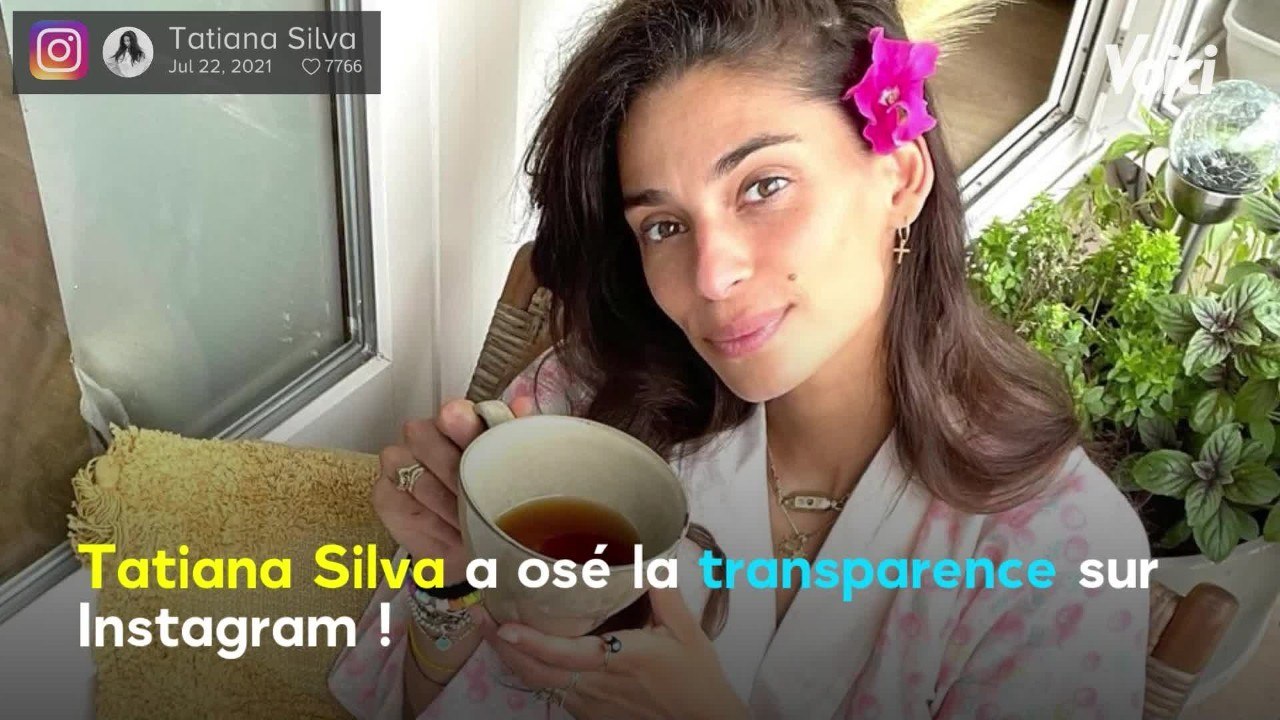 Voici - PHOTO Tatiana Silva ose la transparence : les internautes rêvent devant sa silhouette