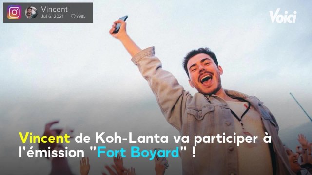 Voici - PHOTO Vincent (Koh-Lanta) dans Fort Boyard : cette conséquence fâcheuse de sa participation à l’émission