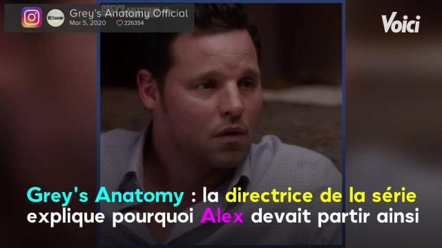 VOICI - Grey’s Anatomy : On sait enfin pourquoi Alex Karev devait partir ainsi