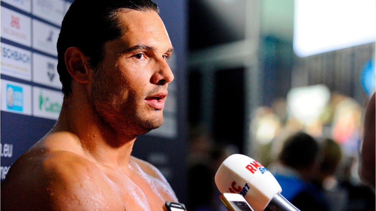 VOICI : Florent Manaudou : ses rares confidences sur sa chérie, la nageuse Pernille Blume