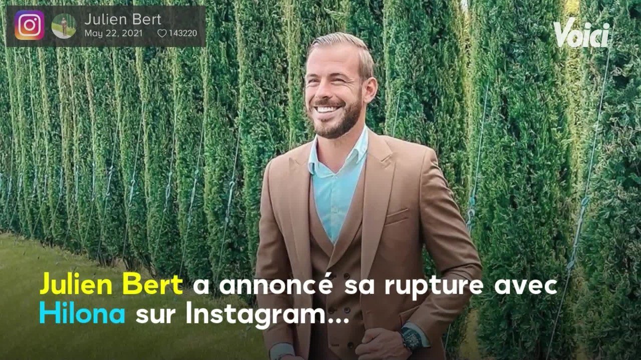 Voici - Julien Bert séparé d'Hilona Gos : le candidat d'Objectif Reste du monde officialise leur rupture
