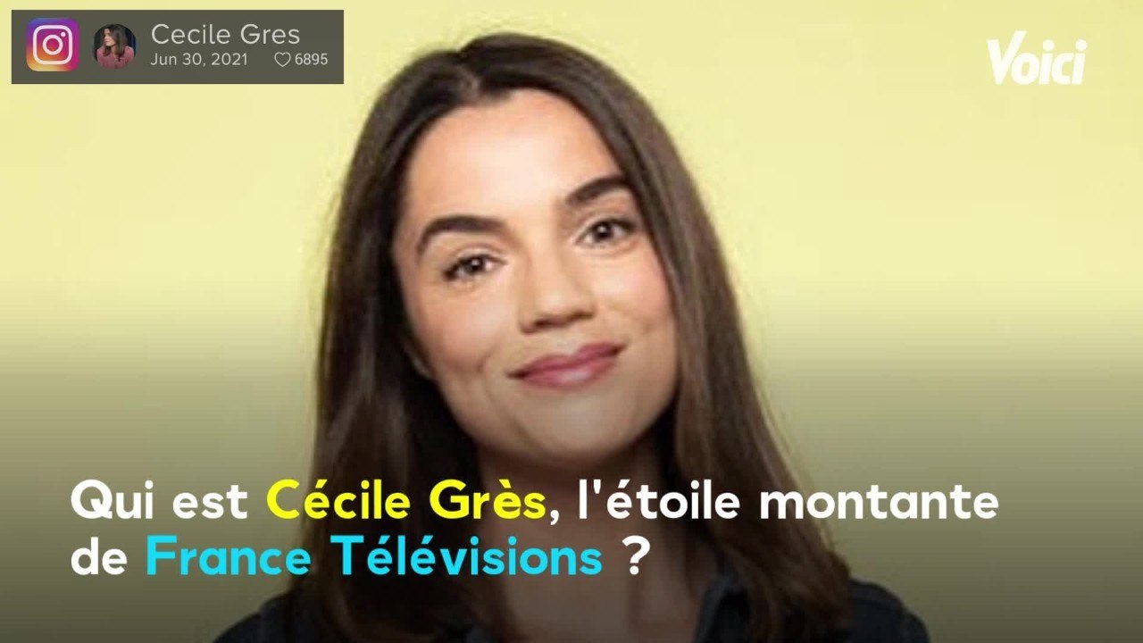Voici - JO de Tokyo 2021 : qui est Cécile Grès, l'étoile montante de France Télévisions ?