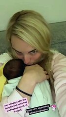 Τζούλια Νόβα: Οι αγκαλιές και τα φιλιά με τη νεογέννητη κόρη της... "έριξαν" το Instagram!