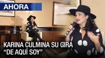 Karina culmina su gira “De aquí soy” en #Venezuela #Bolívar - #13Dic - Ahora