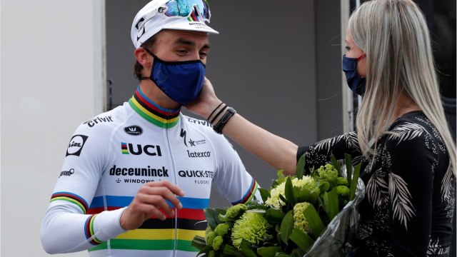 VOICI - PHOTOS Marion Rousse sur le Tour de France : elle poursuit son road-trip avec son bébé