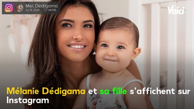 VOICI : Mélanie Dédigama partage un tendre moment avec sa fille Naya : les internautes sont touchés