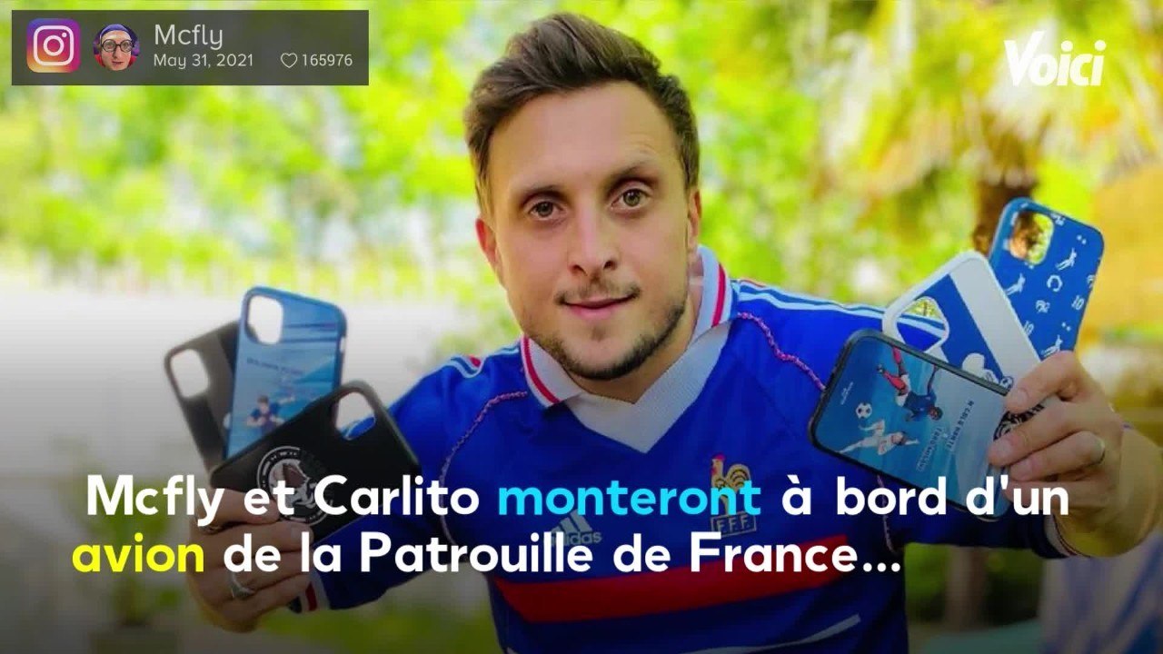Voici - Mcfly et Carlito : ce problème qui aurait pu gâcher leur vol avec la Patrouille de France