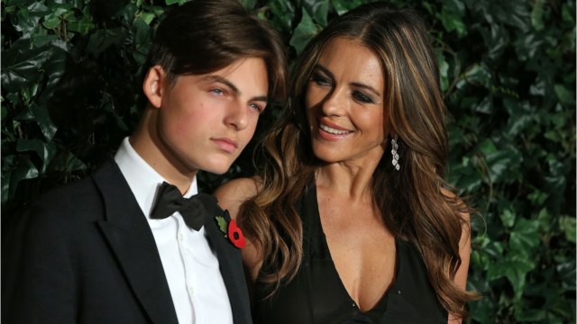 VOICI - Elizabeth Hurley en colère : son fils Damian spolié de l’héritage de son père Steve Bing