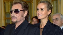 VOICI : Hommage à Johnny Hallyday : bouleversée, Laeticia Hallyday donne des nouvelles