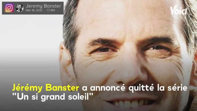 Voici - Un si grand soleil : Jérémy Banster lève le voile sur les raisons de son départ
