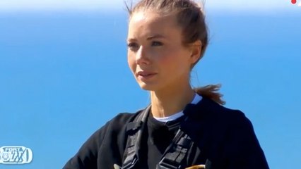 VOICI - Fort Boyard : Amandine Petit au bord des larmes, ce drôle de moment qu'elle n'est pas près d'oublier