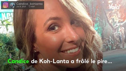 Voici - Koh-Lanta, Les armes secrètes : une candidate évacuée en hélicoptère après un accident de canyoning