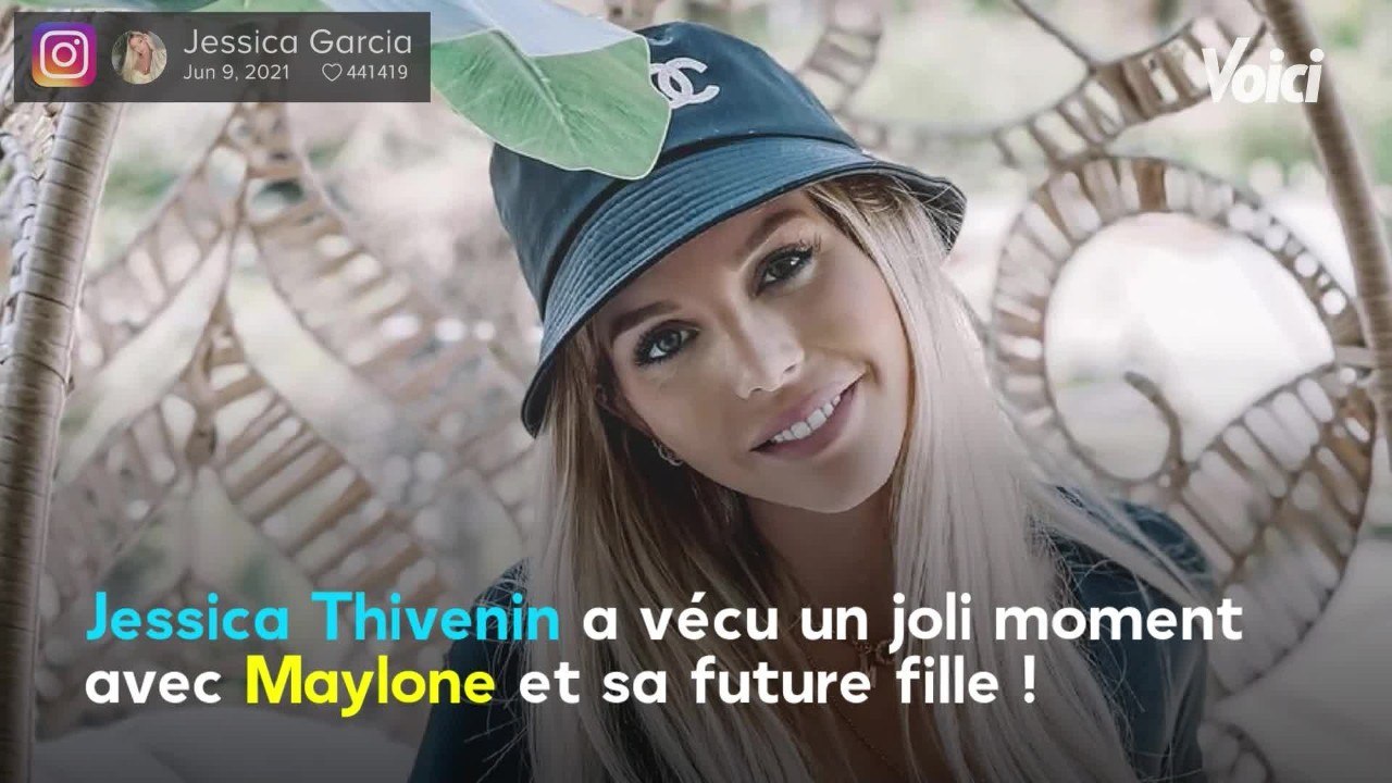 Voici - Jessica Thivenin : cet adorable moment vécu par Maylone avec sa future petite-sœur