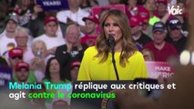 VOICI - Melania Trump s’exprime enfin sur le coronavirus et devient (encore) la risée de la Toile
