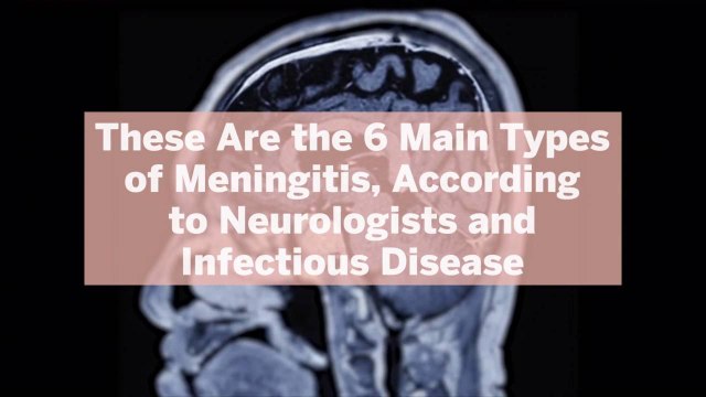 These Are the 6 Main Types of Meningitis, According to Neurologists and Infectious Disease