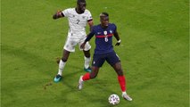 Voici - France-Allemagne : Paul Pogba mordu par Antonio Rüdiger, les internautes sont choqués et font une drôle de comparaison