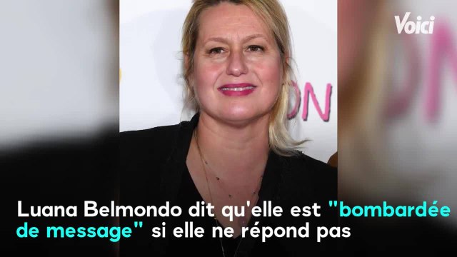 VOICI-Luana Belmondo : ses fils très protecteurs, comment ils prennent soin d’elle pendant le confinement ?