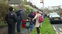 Large queues form at vaccine walk-in centres around UK