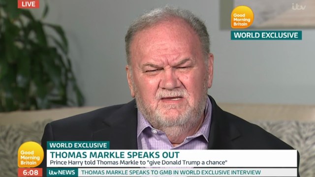 VOICI : Elle utilise Harry : Thomas, le père de Meghan Markle, s'en prend violemment à Oprah Winfrey